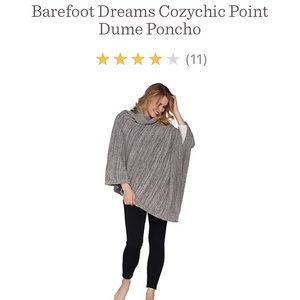 Barefoot Dreams Cozychic Point Dume Poncho